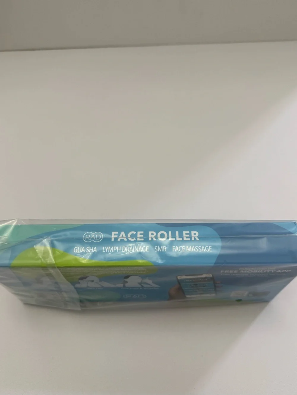 RAD 2-in-1 Facial Roller & Gua Sha Tool Silicone Skin Care Massager